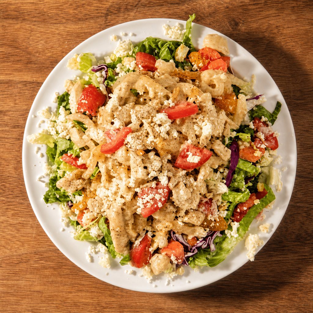 Grilled Chicken Fajita Salad.